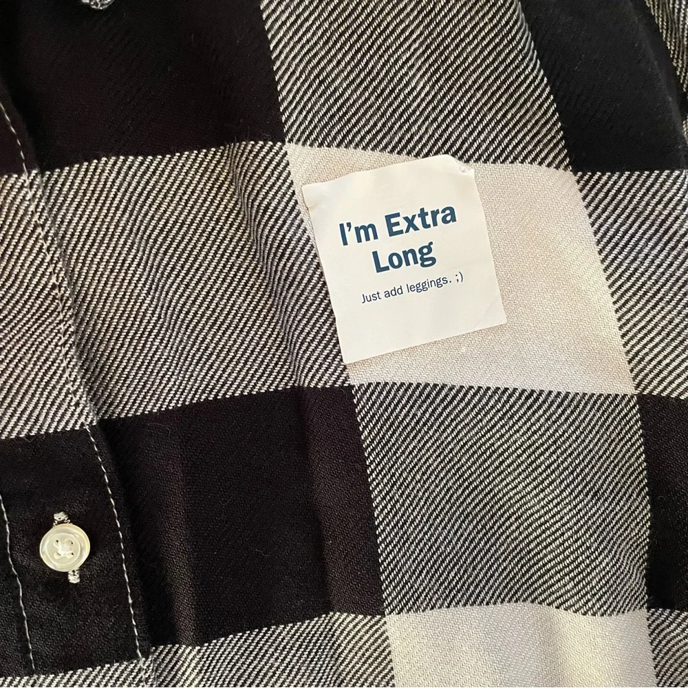 NWOT Old Navy Buffalo‎ Plaid Button-Up Shirt